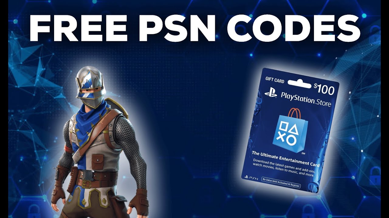 How To Get Free PSN Codes For Free