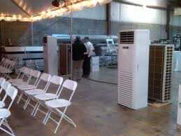 Find out what the air cooler rental consists of by contacting the best online service